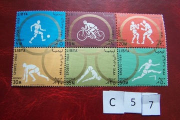 Libia 1964 MNH Olimpiada Tokio WYBIERAJ