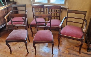 Stare drewniane krzesła Antyki możliwość dowozu