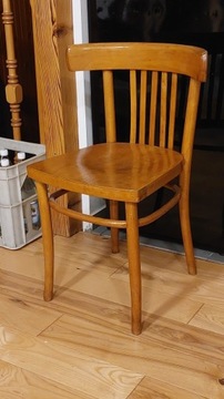 Krzesło drewniane stare przedwojenne Thonet