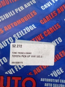 Linka hamulca ręczngo Toyota Avensis T22 AD52.0272
