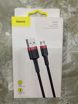 Besaus Nylonowy Kabel USB-Micro dwustronny 1.5A 2M