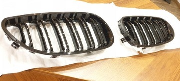 Nerki Atrapa Grill Czarny połysk E60 E61 BMW