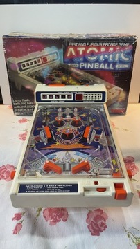 Atomic Pinball TOMY z 1979 gra retro