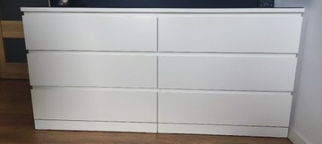 Komoda IKEA MALM (biała), 160x78 cm