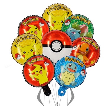 balon urodzinowy Pokemon jak Pikachu 2
