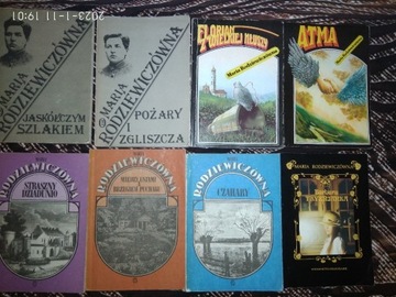 M. Rodziewiczówna 10 książek (różne wydawnictwa)