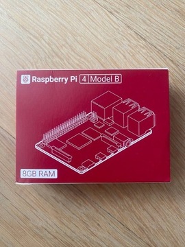 Raspberry Pi 4 Model B, 8GB RAM, Nowy, Oryginalny