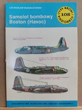 TBiU nr 108 - Samolot bombowy Boston (Havoc)