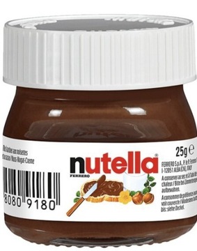 Mini nutella 25g 