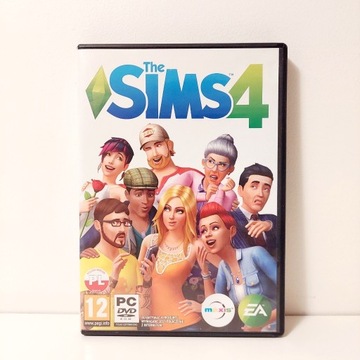 The Sims 4 pc box dvd rom pudełko wersja pudełkowa gra gry game games