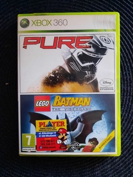 Pure + Lego Batman + Gotham racing 3 XBOX 360