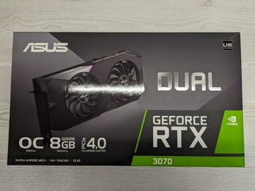 ASUS GeForce RTX3070 DUAL 8GB OC V2 LHR