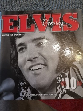 Elvis Presley cz 10 Elvis na żywo CD + ksiązeczka
