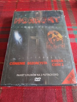 Filmy Horrory - pakiet 3 filmów dvd