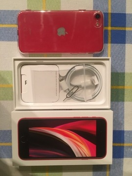 Nowy iPhone SE 2020 256 GB czerwony