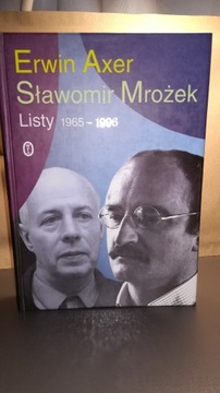 Listy 1965-1996 Erwin Axer, Sławomir Mrożek