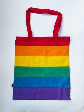 oryginalna kultowa Torba tęczowa, LGBT Pride, nowa