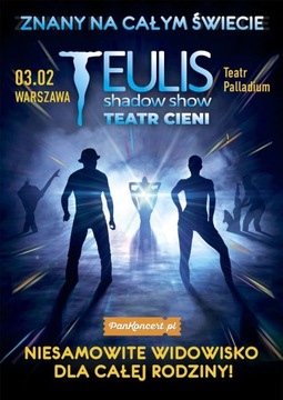 Bilety Teatr Cieni Teulis, Teatr Palladium, 3.02