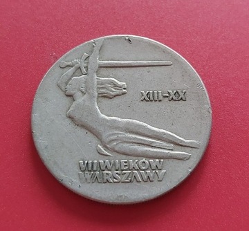 Moneta 10zł 1965 r. Warszawska Nika.