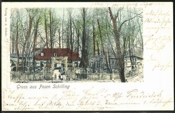 POZNAŃ Posen SZELĄG Schilling restauracja 1904