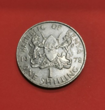 Moneta 1 szyling 1978, Kenia