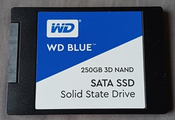 Dysk SSD WD BLUE 250Gb 3D NAND (WDS250G2B0A)