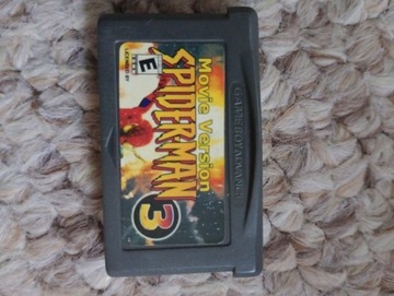 Gameboy advance Spiderman 3