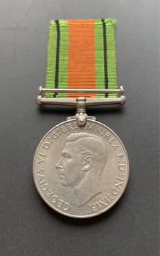 Medal Obrony The Defence Medal 1939-1945 Wielka Brytania