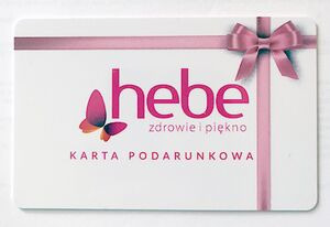 Giftcard HEBE 500 zł (opłać bonem-info opis)