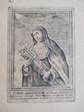 Św. Maria Magdalena de Pazzi. XIXw.