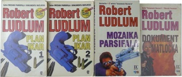 Robert Ludlum zestaw 4 szt. książki