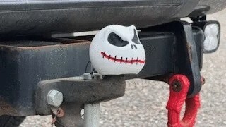 Hit Nakładka na hak samochodowy Jack Skellington 