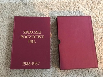 Znaczki pocztowe tom XVI PRL fischer 1985 - 1987r.