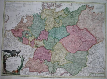 1789 olbrzym MAPA POLSKA POMORZE ŚLĄSK ORYGINAŁ