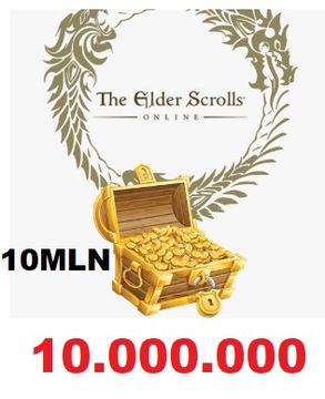 THE ELDER SCROLLS ONLINE ESO 10 MLN GOLD EU PC