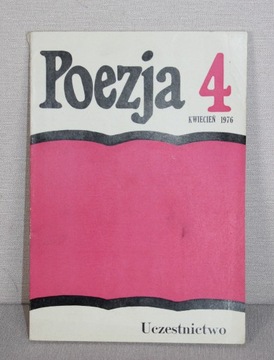 Miesięcznik Poezja 4 1976