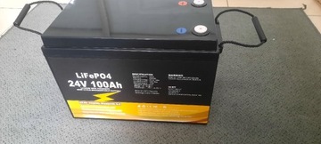 Akumulator Lifepo4 24V (25.6V) 100Ah 2.5kwh BMS BT