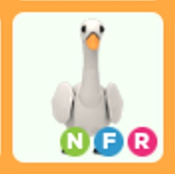 Roblox Adopt Me Swan NFR neon FR