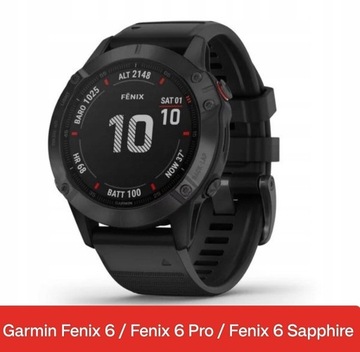 Garmin Fenix 6 - ochrona ekranu hydrożel