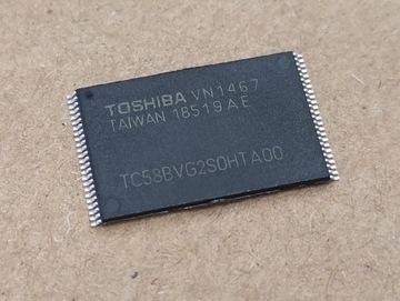 Pamięć Flash NAND TC58BVG2S0HTA00 4GB 5 szt.