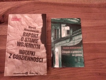 Marek Nowakowski - dwie książki