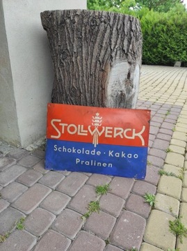 Stary szyld niemiecki Stolwerck 