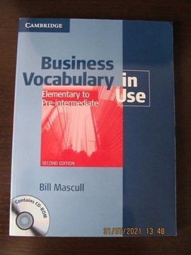 Business Vocabulary in Use. Elem. to Pre - interm.