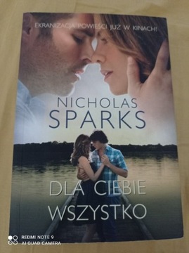 "Dla Ciebie wszystko" Nicholas Sparks