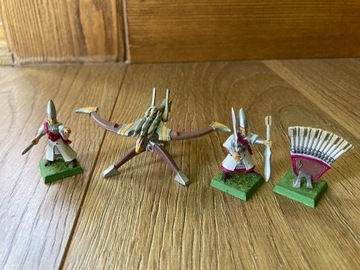 Warhammer High Elves Bolt Thrower Pomalowany !