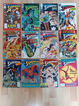 Superman TM-Semic kolekcja 1993 - 12 numerów