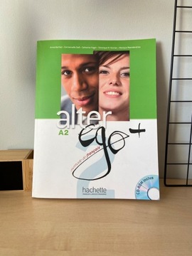 Alter Ego+ 2, A2, język francuski, podręcznik + CD