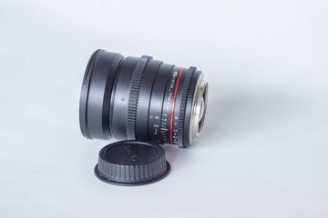 Samyang VDSLR 24mm T1.5 Canon EF Stan idealny