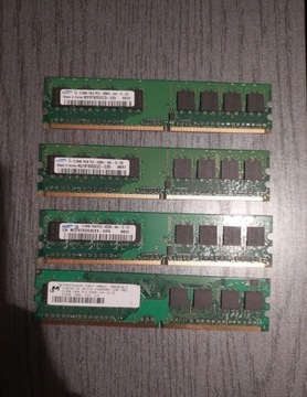 Pamięć RAM samsung DDR2 4x512MB CL4 2GB