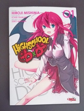 "Highschool DxD" manga tom 1 komiks